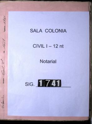 Escritura de fianza otorgada por Salazar Betancurt…