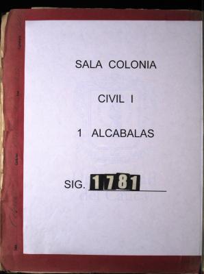Autos sobre pregones y remate de las alcabalas de…