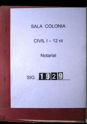 Certificación del escribano Espinosa sobre la existencia de un…