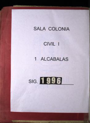 Memoria de los deudores del real derecho de alcabalas…