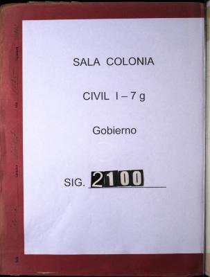 Petición de la Medina para que el Gobernador haga…