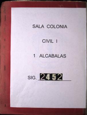 Certificación dada por el escribano a pedimento del contador…