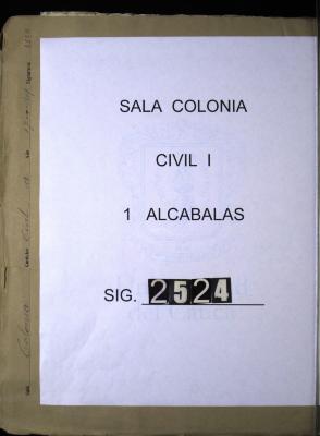 Escritura de fianza que otorgan a la Caja Real…