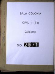 Auto del Gobernador dirigido a los Oficiales Reales…
