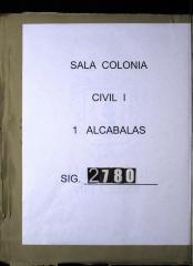 Auto sobre cobranza de las reales alcabalas de Pasto…