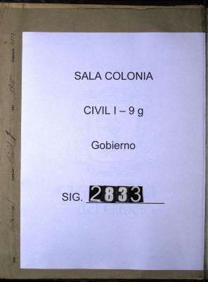 Auto de los jueces oficiales Reales dado por ausencia…