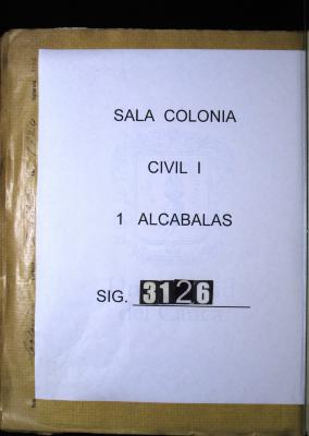 Cuaderno formado por los Oficiales Reales de esta real…