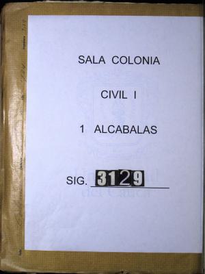 Cuaderno de alcabala del año de 1724…