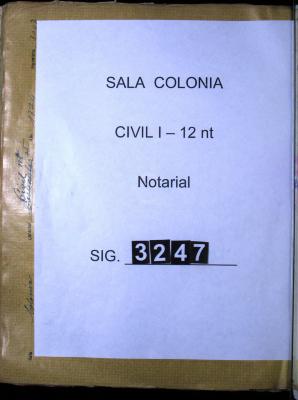 Poder de don José de la Cuesta a don…