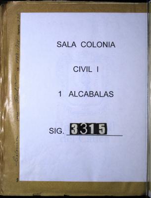 Dos autos del Contador: uno a los Alcaldes Ordinarios…