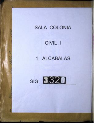 Copia del libro de alcabalas del año de 1728…