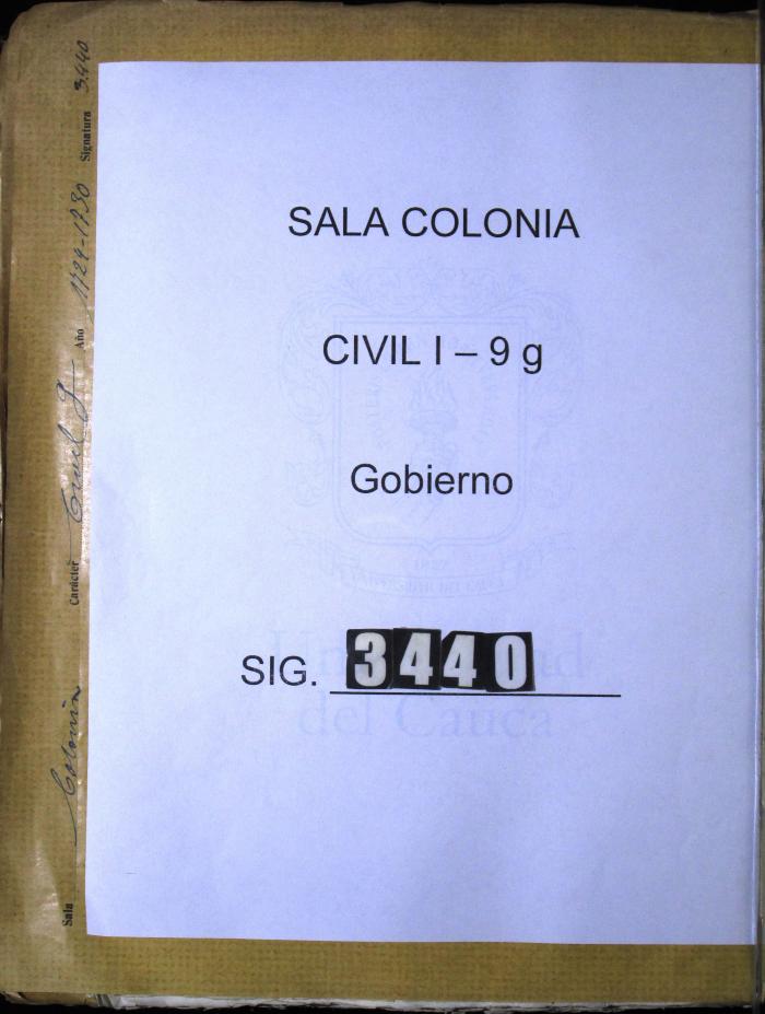 Tres provisiones reales del Tribunal dirigidas al Gobernador y…
