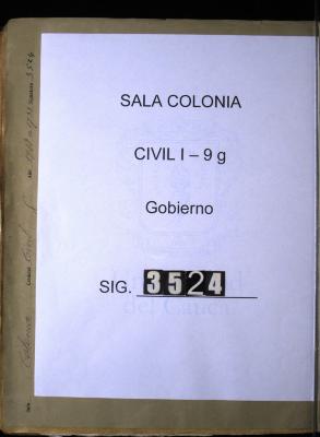 Copia del despacho del Virrey y de cédulas reales…