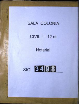 Registro de las escrituras otorgadas en la ciudad de…