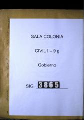 El Virrey manda al Gobernador haga publicar las disposiciones…
