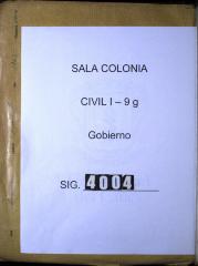Titulo de Teniente de Gobernador interino…