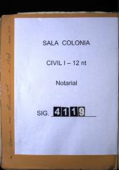 Escritura de fianza de don José Tello de Meneses…