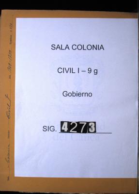 Real cédula que por orden del Virrey de Santafé…