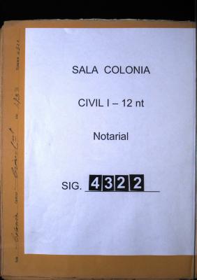 Escritura de fianza que otorgan en Popayán varios caballeros…