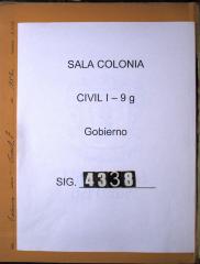 Cartas del Virrey sobre recibo de caudales que se…