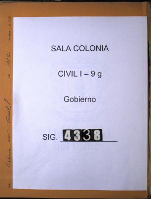Cartas del Virrey sobre recibo de caudales que se…