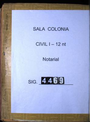 Escritura de fianza que otorgan don Pedro Ruiz de…