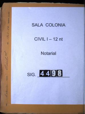 Certificaciones del escribano Sandoval…