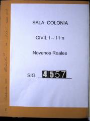 Cuenta que da Tenorio a los Oficiales Reales de…