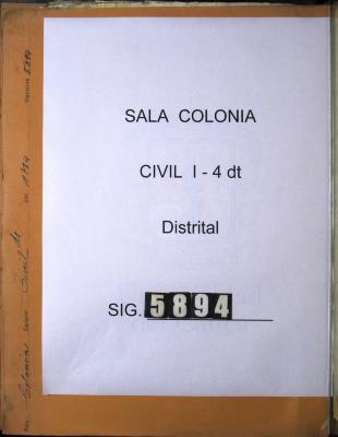 Comprobantes de autos que presenta el Mayordomo de propios…