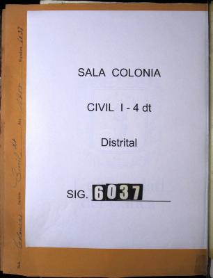 Cuenta que da José Tirado como hijo y heredero…