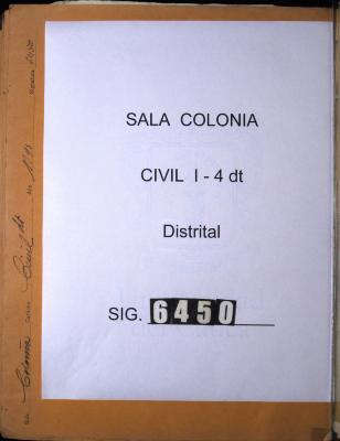 Autos del remate que se hizo en el señor…