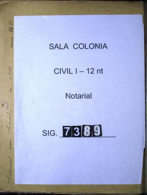 Testimoniosdel escribano Alarcón referentes a varios asuntos…