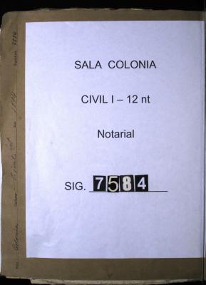 Escritura de obligación a favor de S…