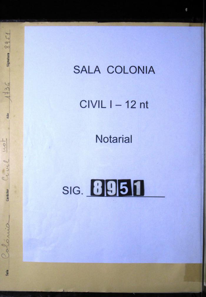 Testimonio autorizado sacado a petición de Don Juan Francisco…