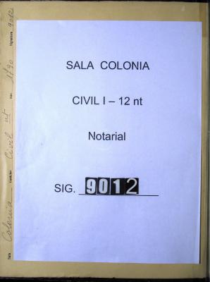 Copia dada por José Joaquín Pacheco y Cea…