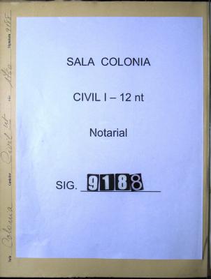 Escritura otorgada por el Capitán Don José de Mosquera…