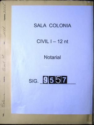 Escritura de venta otorgada ante Juan Díaz Bueno Vellerino…