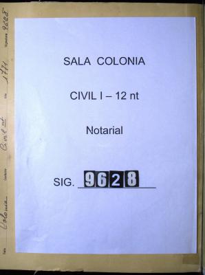 Escritura otorgada por el Capitán Don Tomás Ruiz de…