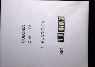 Libro segundo de cargos al Sr…