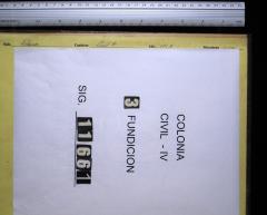Cuaderno para toma de razón de las piezas que…