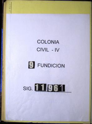 Cuaderno de Cargos y datas presentado por Don Guillermo…