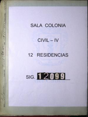 Para cumplir con lo ordenado por el Virrey Solís…