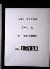 Autos del título de Alférez Mayor y Regidor de…